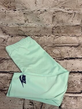 Nike Kids Mint Green Athletic Leggings